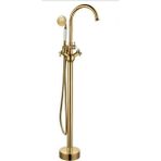 Filia Yapı Altın Banyo Duş Küvet Bataryası (%100 Pirinç )