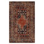 Filipinler Kahverengi Vintage Modern Geometrik Etnik Desenli Boho Makinada Yıkanabilir Hav Toz Vermez Leke Tutmaz Kaymaz Taban Dijital Makine Baskı Halı Oturma Odası Salon Yolluk Koridor Mutfak Halısı