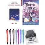 Filippo, Ben ve Kiraz Ağacı ve Charlie'nin Büyük Cam Asansörü 2'li Set - Kalem