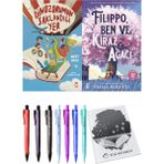 Filippo, Ben ve Kiraz Ağacı ve Dinazorumun Saklandığı Yer 2'li Set - Kalem