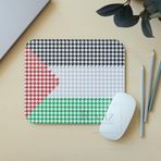 Filistin Bayrak Kazayağı - Dikdörtgen Mouse Pad, 17,5 cm x 19,50 cm