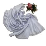 Filiz Eşarp 7301-259 Kroren Jan Jan Gri Şal