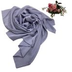Filiz Eşarp 7301-311 Kroren Jan Jan Gri Şal