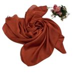 Filiz Eşarp 7301-85 Kroren Jan Jan Kiremit Şal