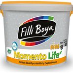 Filli Boya Momento Life Kids Kar Beyaz 15 lt Akrilik İç Cephe Boya