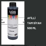 Filli Boya Tam Siyah Parlak Akrilik 500 Ml
