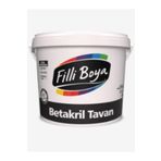 FİLLİ BOYA **yeni** Küf-nem Önleyici Betakril Tavan Boyası 3.5kg,beyaz