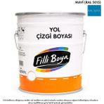 Filli Boya Yol Çizgi Boyası 25 kg Mavi RAL5015