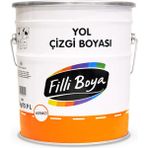 Filli Boya Yol Çizgi Boyası Kırmızı 25 kg - Kırmızı Ral 3020