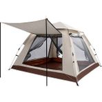 Filli Kutum Tam Otamatik Tenteli 4 Kişilik Kamp Çadırı Portatif Anti-Uv Yağmur Geçirmez Kolay Ölçü 215X215X145CM