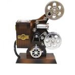 Film Makinesi Müzikli Müzik Kutusu Dekoratif Ev Ofis Hediyelik