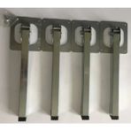 Filo Metal Katlanabilir Sofra Masa Ayağı 25 cm ( 4 Adet ) + Vidaları
