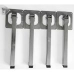 Filo Metal Katlanabilir Sofra Masa Ayağı 40 cm ( 4 Adet ) + Vidalar