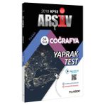 Filozof Yayıncılık 2018 KPSS Coğrafya Yaprak Test Video Destekli