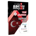 Filozof Yayıncılık 2018 KPSS Yeni Anayasa Yaprak Test Video Destekli
