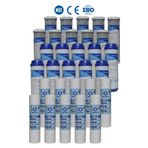 Filter Store Açık Kasa Su Arıtma Cihazı Uyumlu Filtresi Çift Karbon 3 Aşama Avantaj Paket 10 Takım