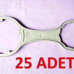 Filtre Kabı Açma Anahtar Su Arıtma Cihazı için 25 adet Anahtar (Filtre Kabı ve Membran Kabı)