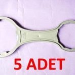 Filtre Kabı Açma Anahtar Su Arıtma Cihazı için 5 adet Anahtar (Filtre Kabı ve Membran Kabı)