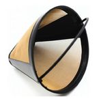 Filtre Kahve Makineleri için Yıkanabilir ve Tekrar Kullanılabilir Gold Filtre, Arçelik, Arzum, Vestel, Delonghi, Philips, Sinbo, Kiwi ile Uyumlu