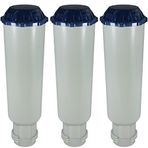 Filtre kartuşu 3'lü paket SCANPART Schraubfilter yerine geçer ve diğer Gaggenau TCZ6003/TZ60003/Krups F088/F088 01/AEG AEL01 – filtre kartuşu/su filtresi/Filtre