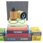 Filtron Chevrolet Aveo T300 2012 Sonrası 1.3 Dizel Motor Bakım Karbonlu Polen Filtre Seti