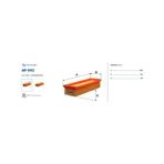 Fıltron FTR-AP042 Hava Filtresi Fıat Uno 146/158/246 1.4 S I....