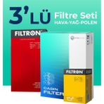 Filtron Honda Cıvıc X 1.6 i-VTEC 2016-2021 3'lü Filtre Bakım Seti