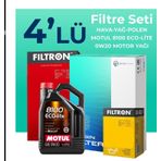 Filtron Honda HR-V 1.5 Benzin Motul Motor Yağlı 2015-2021 4'lü Filtre Bakım Seti
