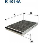 Filtron Matrixzn Polen Filtresi Dikdörtgen Astra G 98-04 - Astra H 04-14 -Zafira A 98-10 1.4-1.6-1.8-2.0T-16V Karbonlu - Renkli