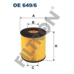 Filtron OE649.6 Yağ Filtresi
