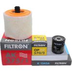 Filtron Opel Astra K 1.0 1.4 Bakım Karbonlu Polen Filtre Seti