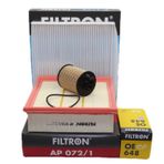 Filtron Opel Corsa D 1.2/1.4 Z12XEP/Z14XEP Benzinli Motor Bakım Filtre Seti