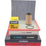 Filtron Opel Insignia A 1.6 (A16XER-A16LET-A16XHT-B16SHL) Turbo Benzinli Motor Bakım Filtre Seti (Karbonlu Polen) Filtron Marka
