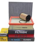 Filtron Opel Meriva B 1.4 Benzinli Motor Bakım Karbonlu Polen Filtre Seti