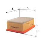 Filtron Peugeot Partner Origin 1.9 D 4x4 1996-2015 Hava Filtresi
