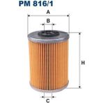 Fıltron PM816/1 Mazot Filtresi Laguna Iı Megane Iı Kangoo 1.9dci Master Iı Movano 2.5 / 2.8dti Carisma Primera PM8161 (WC562986)