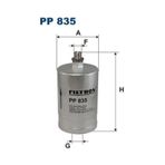 FILTRON PP835 Yakit Filtresi (Mercedes: M102-M103 Kucuk C-E-G Serisi) (WA676131)