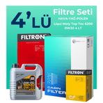 Filtron Volkswagen T-Cross 1.0 Tsi Filtre Bakım Seti Liqui Moly Motor Yağlı (2020-2024) 4 Lü