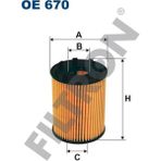 Filtron Yağ Filtresi Albea-Doblo-Palıo-Fıorıno-Grande Punto 1.3 Jtd 03 Astra-Combo-Merıva-Agıla 1.3 Cdtı Fıltron OE670