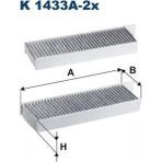 Filtron Zengemtx Polen Filtresi Corsa F 19 Mokka E 20 P208 19 P2008 19 Ds3 18 Karbonlu