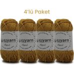 Filyarn Hardal Sarı 5520 Baby Cotton, 25GR, Set, Punch Ipi, Patik Ipi, Motif Ipi, Amigurumi Ipi, Şal Ipi, Panç