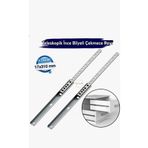 Fimax Teleskopik İnce Bilyalı Dolap Çekmece Rayı Sürgüsü En 1.7 cm Uzunluk 31 cm (1 Takım)