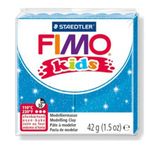 Fimo Glitter Blue Kids 42 gr Polimer Kil