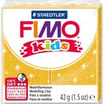 Fimo Glitter Gold Kids 42 gr Polimer Kil