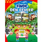 finde den fehler ab 6: 40 Fehler-Such-Bilder für Kinder ab 6 Jahren-Finde die Unterschiede!
