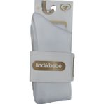 Fındık Bebe Kız Erkek Bebek Çocuk Külotlu Çorap - 1 - 2 Yaş - Beyaz