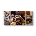 Fındıklı Çikolata Tablosu 206 x 103-5 Parçalı