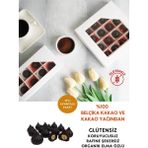 Fındıklı Spesiyal Vegan Glutensiz Rafine Şekersiz %70 Bitter Belçika Çikolatası (16LI/160 Gr)