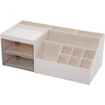 Findit 2 ÇEKMECELİ + 12 BÖLMELİ PLASTİK MAKYAJ - TAKI ORGANİZER 12X24CM-- Y: 4-6-7-8-9CM (2818)