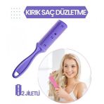 FinDit 2 Jiletli Kırık Saç Düzeltme İnceltme Tarağı